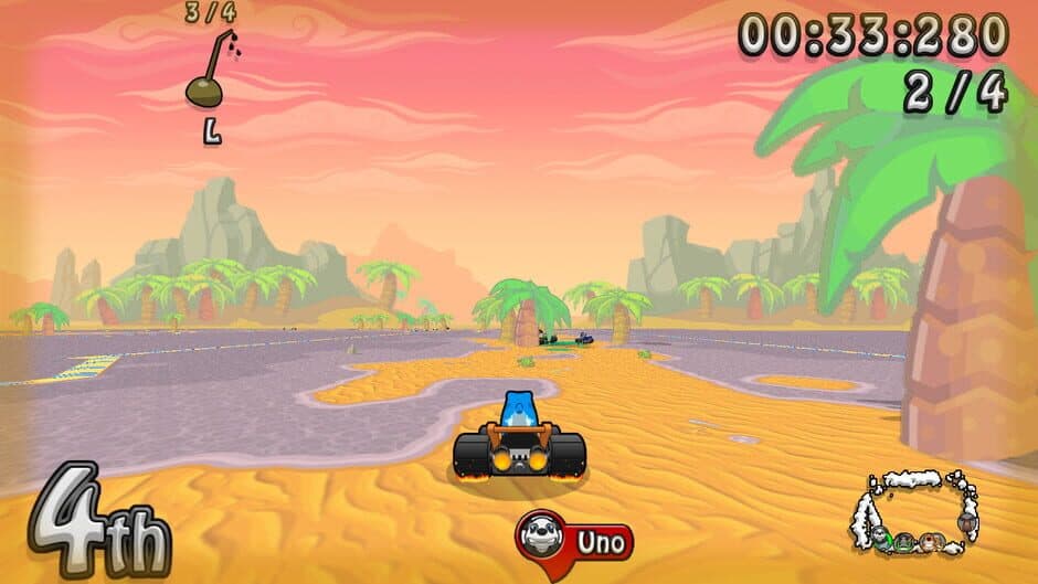 Скриншот 5 из Wacky Wheels HD
