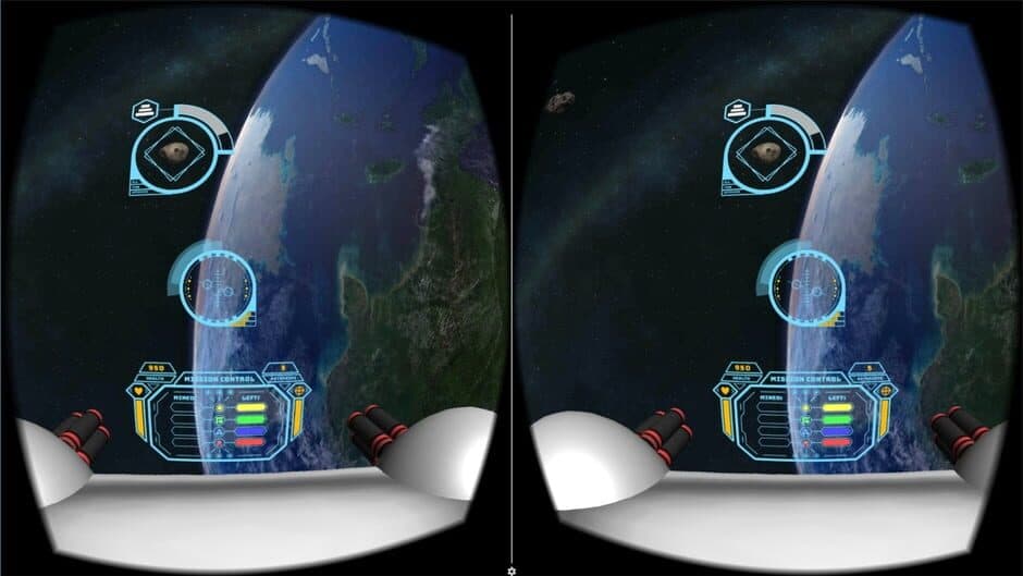 Скриншот 1 из Asteroid Shooter VR