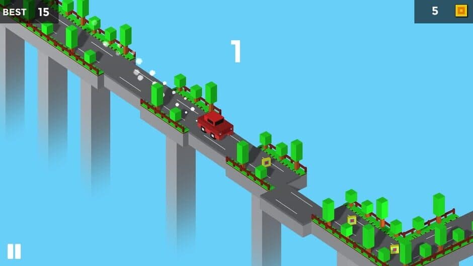 Скриншот 5 из Pixel Traffic: Risky Bridge