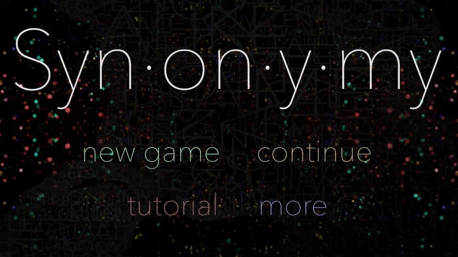 Скриншот 1 из Synonymy