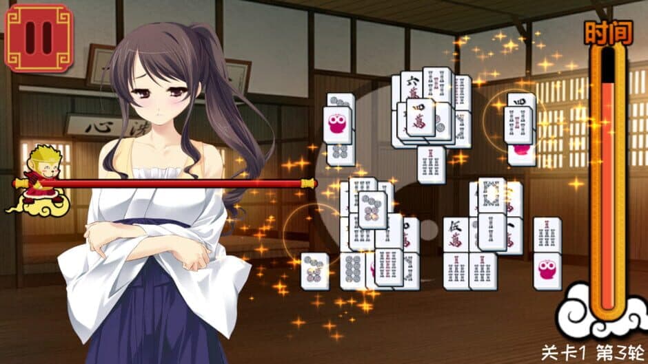 Скриншот 5 из Měishàonǚ Mahjong Jiēlóng