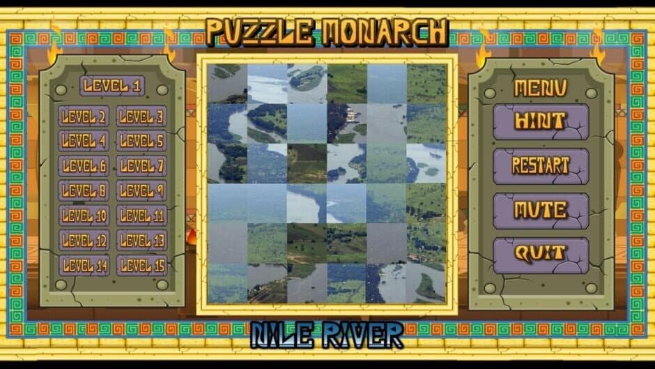 Скриншот 1 из Puzzle Monarch: Nile River