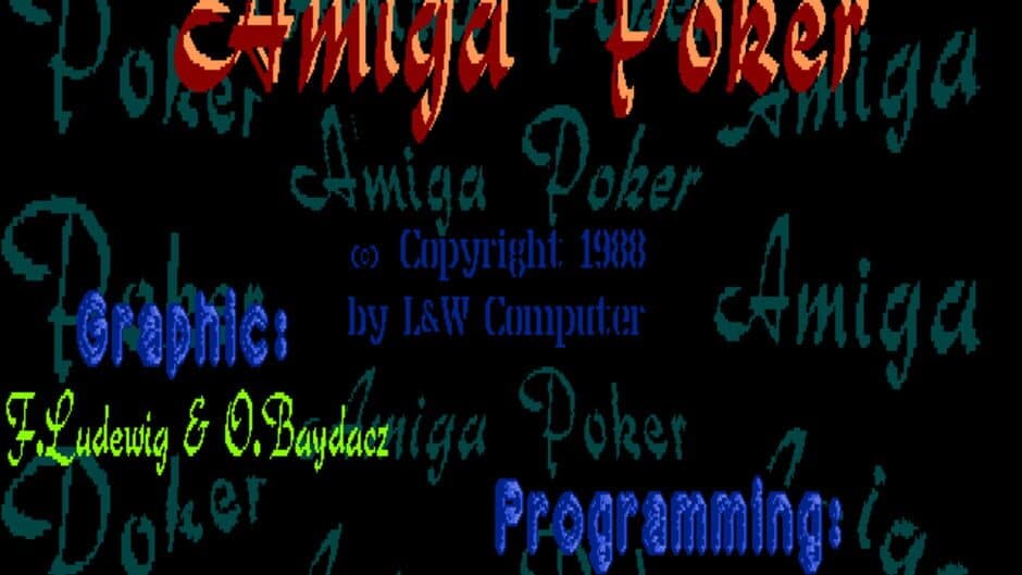 Скриншот 1 из Amiga Poker