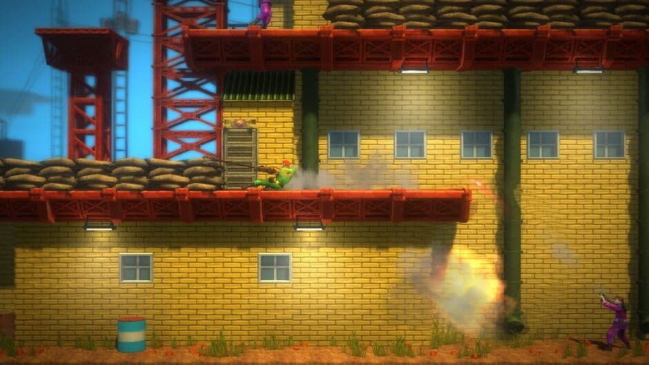 Скриншот 1 из Bionic Commando Rearmed