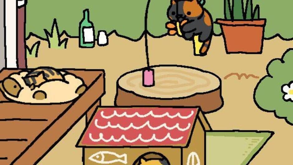 Скриншот 2 из Neko Atsume: Kitty Collector