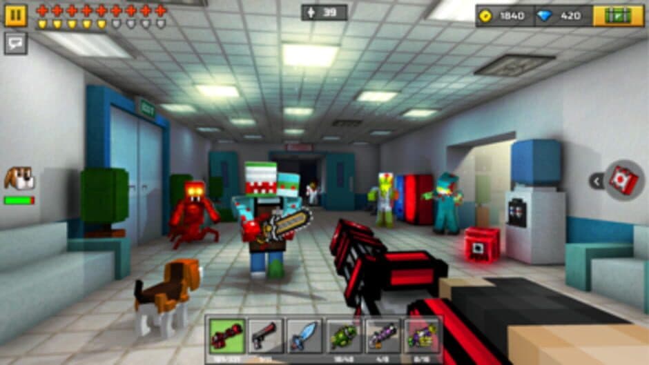 Скриншот 2 из Pixel Gun 3D