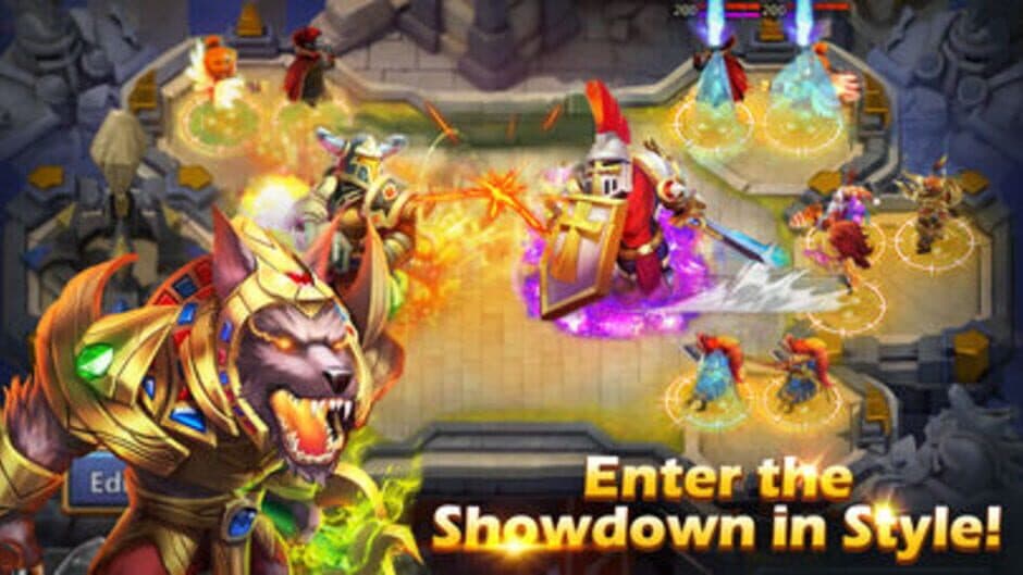 Скриншот 7 из Castle Clash: Brave Squads