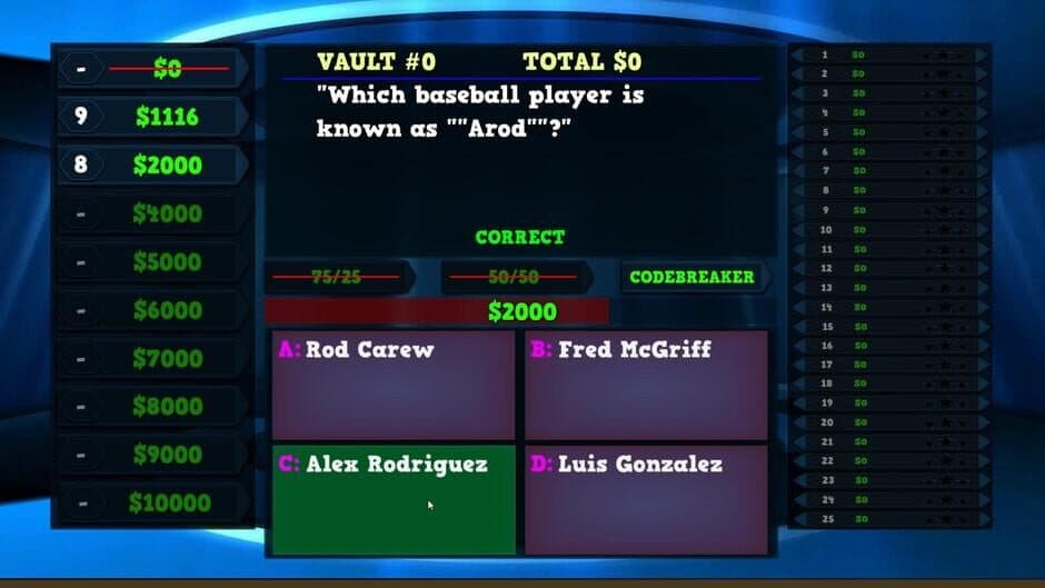 Скриншот 2 из Trivia Vault Baseball Trivia