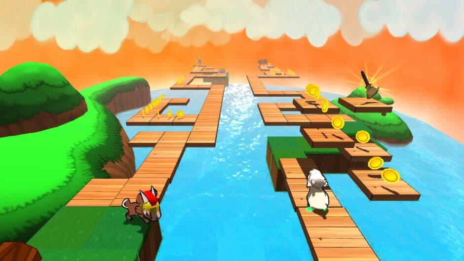 Скриншот 1 из Goats on a Bridge