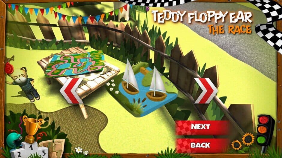 Скриншот 4 из Teddy Floppy Ear: The Race