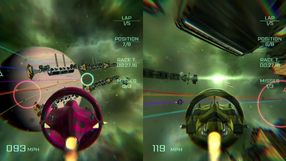 Скриншот 3 из VSR: Void Space Racing