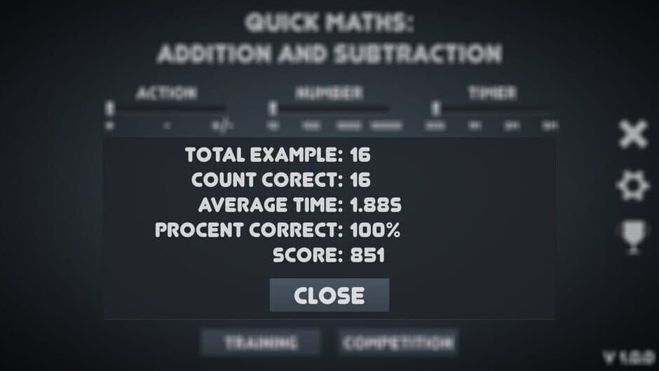 Скриншот 3 из Quick Maths: addition and subtraction
