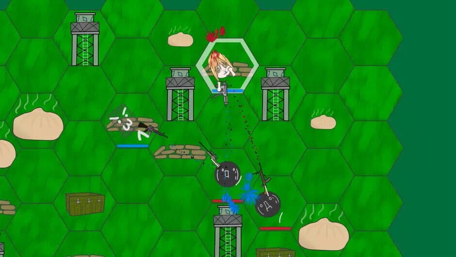Скриншот 4 из Chimera of Tactics 3: Gun and Soccer