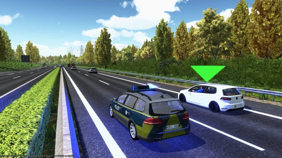 Скриншот 3 из Autobahn Police Simulator