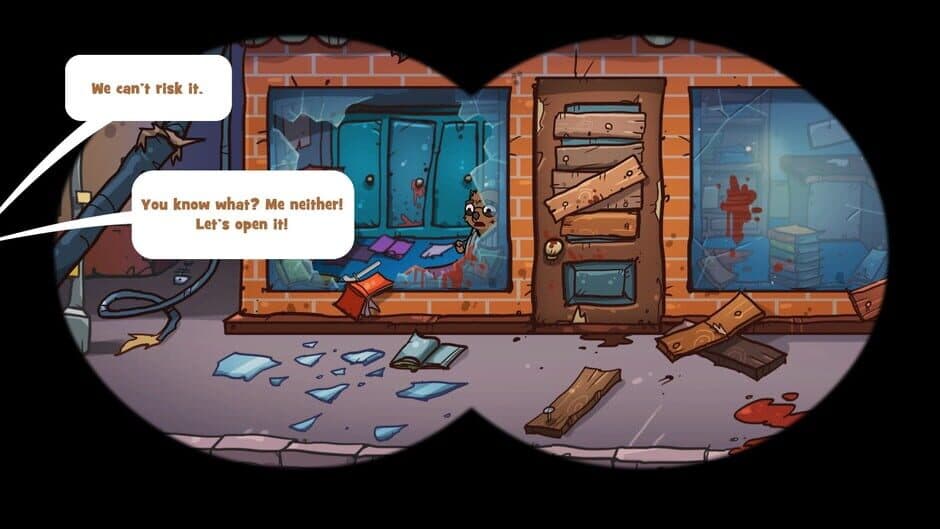 Скриншот 2 из Scheming Through The Zombie Apocalypse: The Beginning