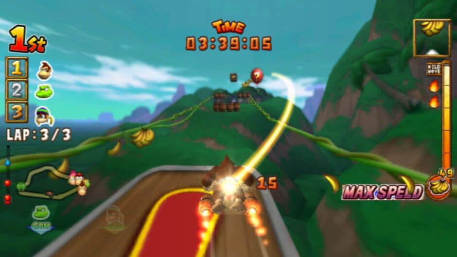 Скриншот 7 из Donkey Kong Barrel Blast