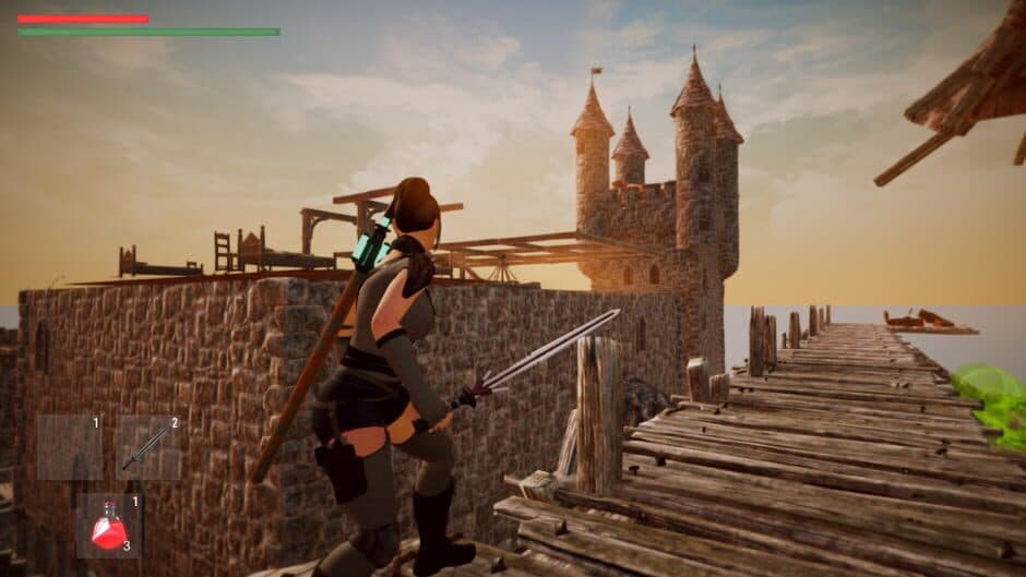 Скриншот 2 из WHC: The Game About Witch Hunter's Moving Castle You've Been So Long Waiting For