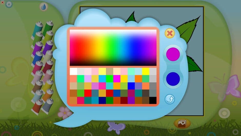 Скриншот 1 из Color by Numbers - Flowers