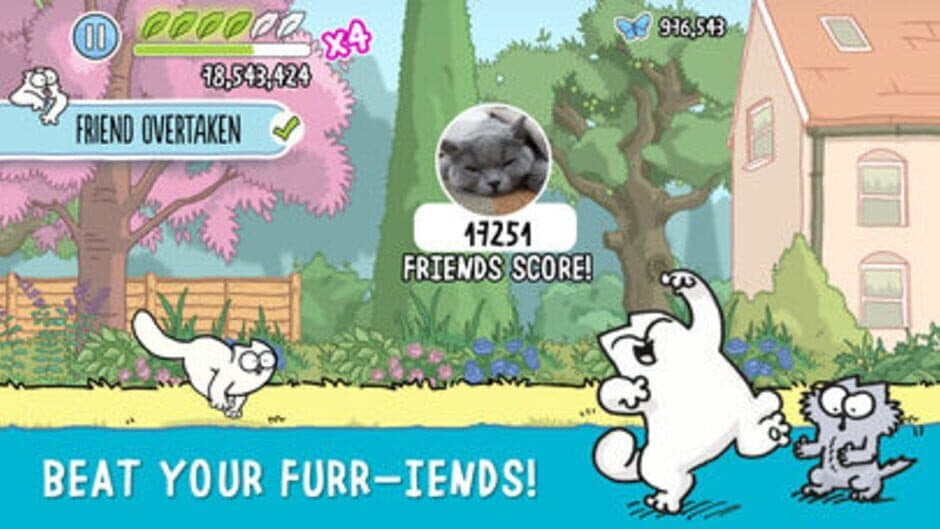 Скриншот 1 из Simon's Cat Dash
