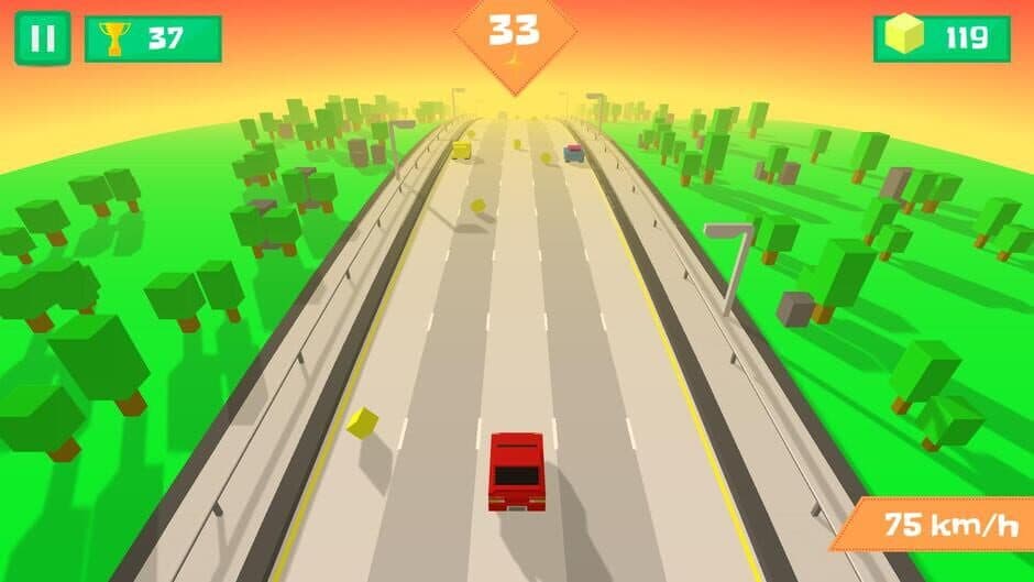 Скриншот 4 из Pixel Traffic: Highway Racing