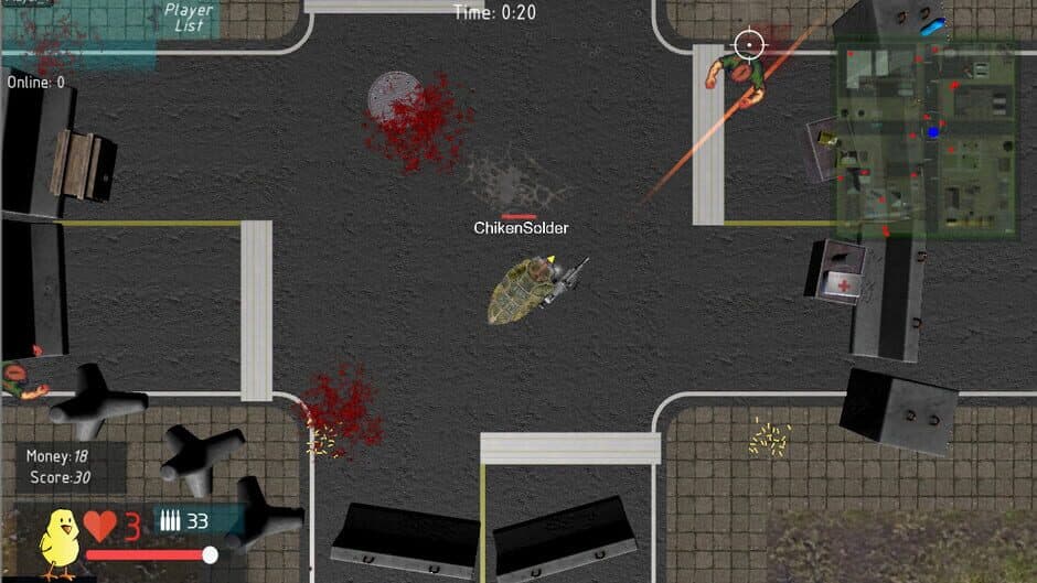 Скриншот 2 из Chicken Wars