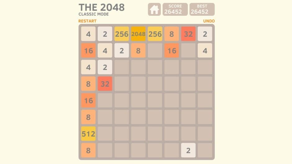 Скриншот 5 из The 2048
