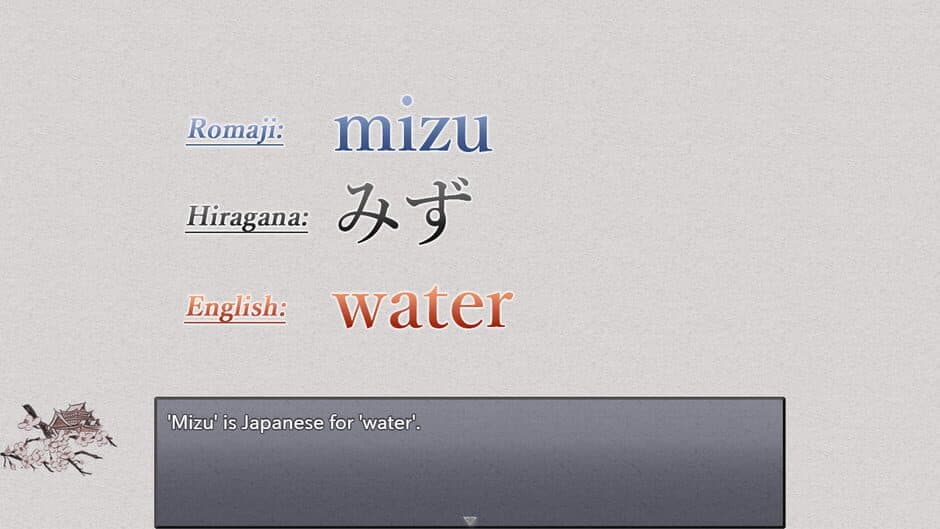Скриншот 1 из Learn Japanese to Survive! Hiragana Battle