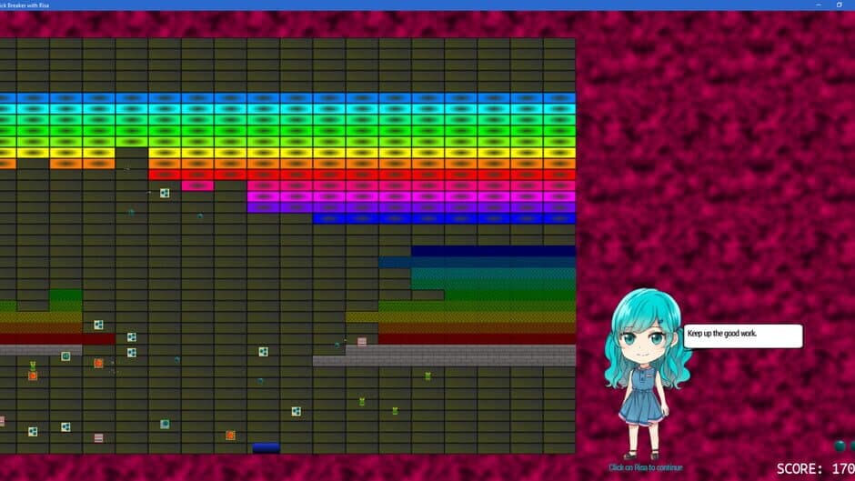 Скриншот 1 из Brick Breaker with Risa