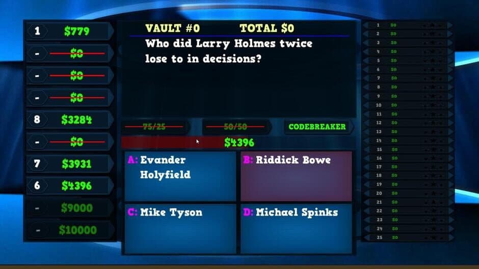 Скриншот 1 из Trivia Vault: Boxing Trivia