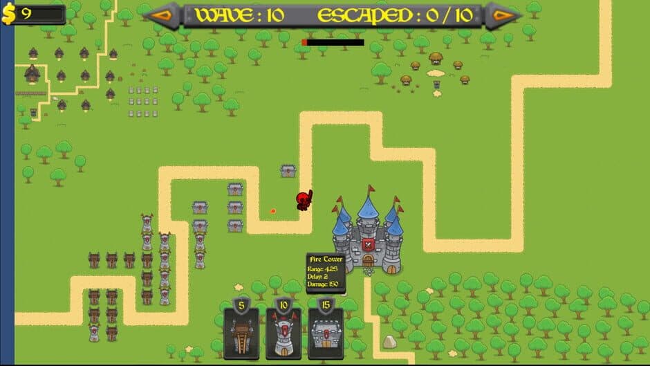Скриншот 3 из Skelli Tower Defense