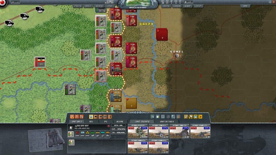Скриншот 2 из Decisive Campaigns: Barbarossa