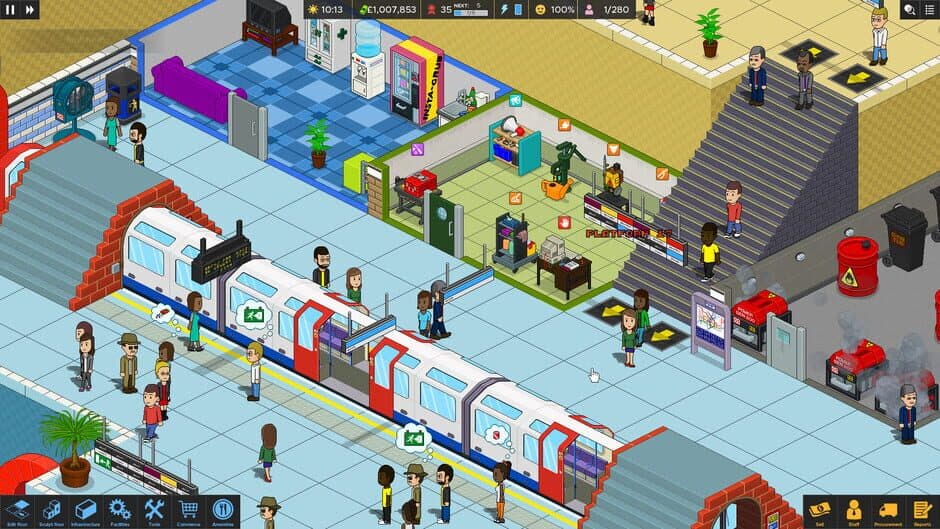 Скриншот 10 из Overcrowd: A Commute 'Em Up