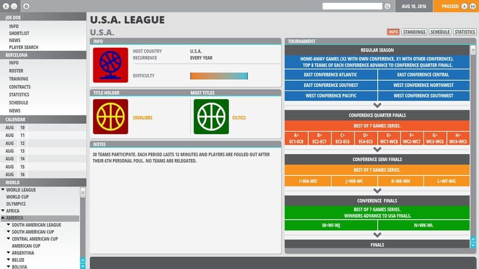 Скриншот 4 из World Basketball Manager 2