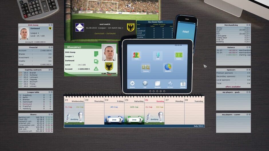 Скриншот 5 из Club Manager 2016