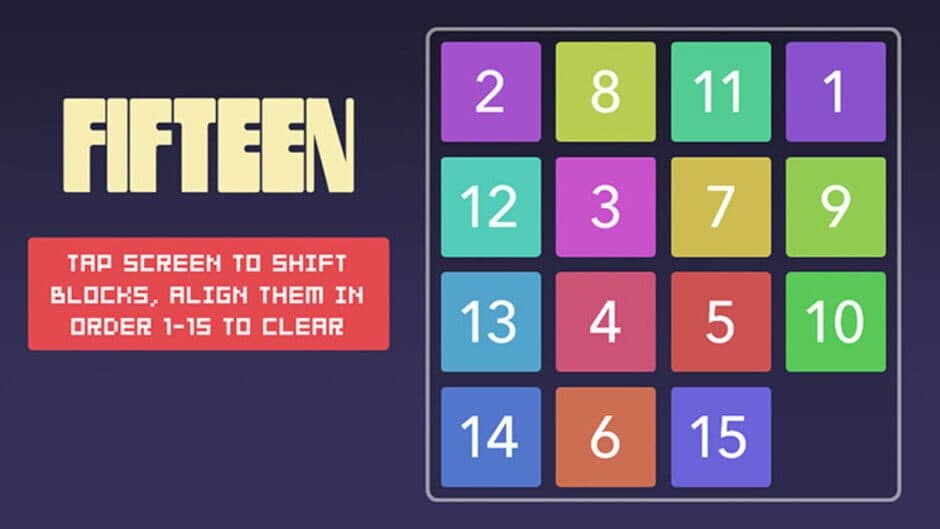 Скриншот 1 из Fifteen