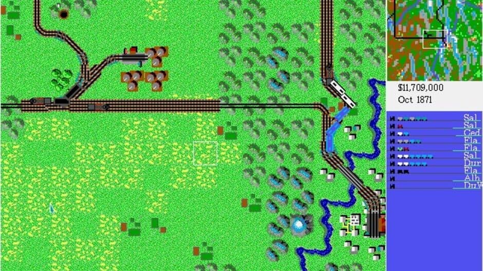 Скриншот 2 из Sid Meier's Railroad Tycoon Deluxe