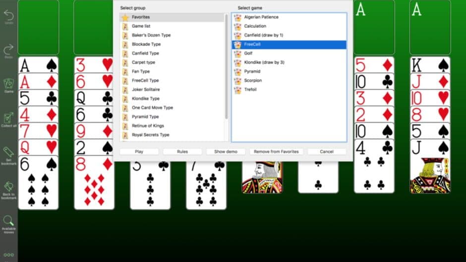 Скриншот 1 из 250+ Solitaires