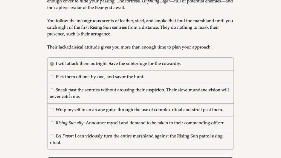 Скриншот 4 из Avatar of the Wolf