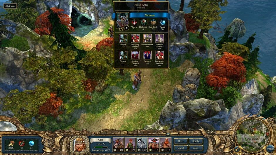 Скриншот 1 из King's Bounty: Warriors of the North