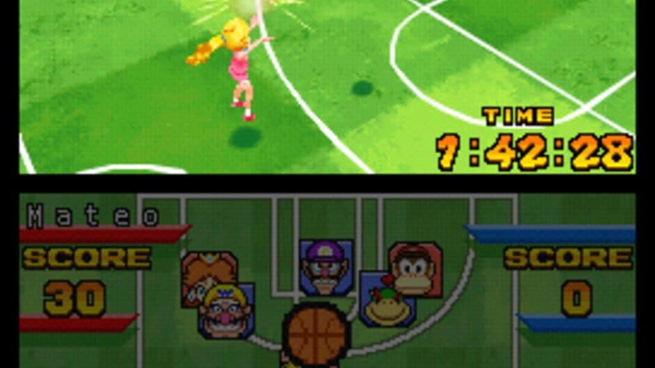 Скриншот 4 из Mario Hoops 3-on-3