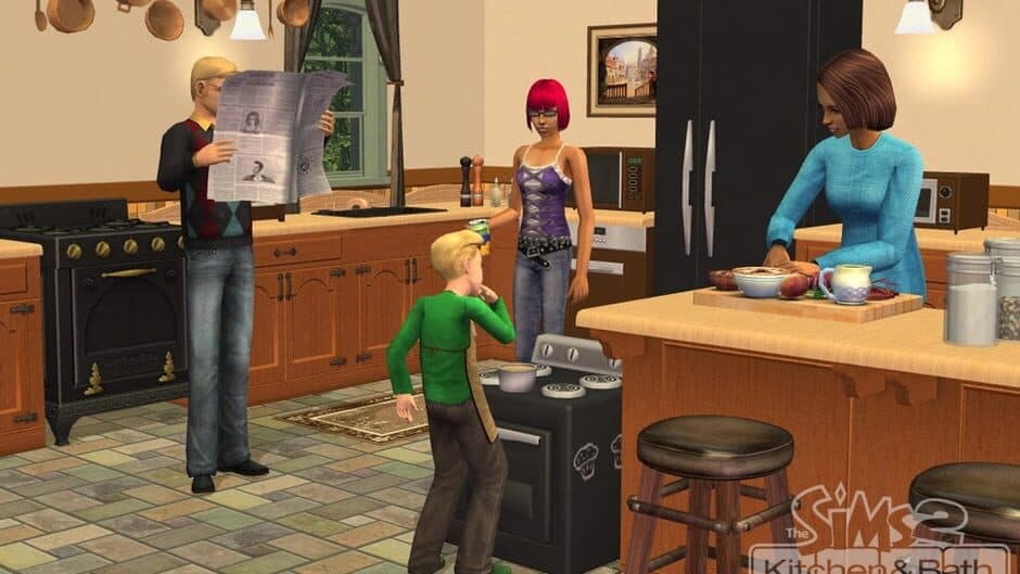 Скриншот 2 из The Sims 2: Kitchen & Bath Interior Design Stuff