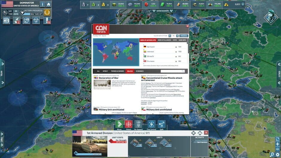 Скриншот 7 из Conflict of Nations: World War 3