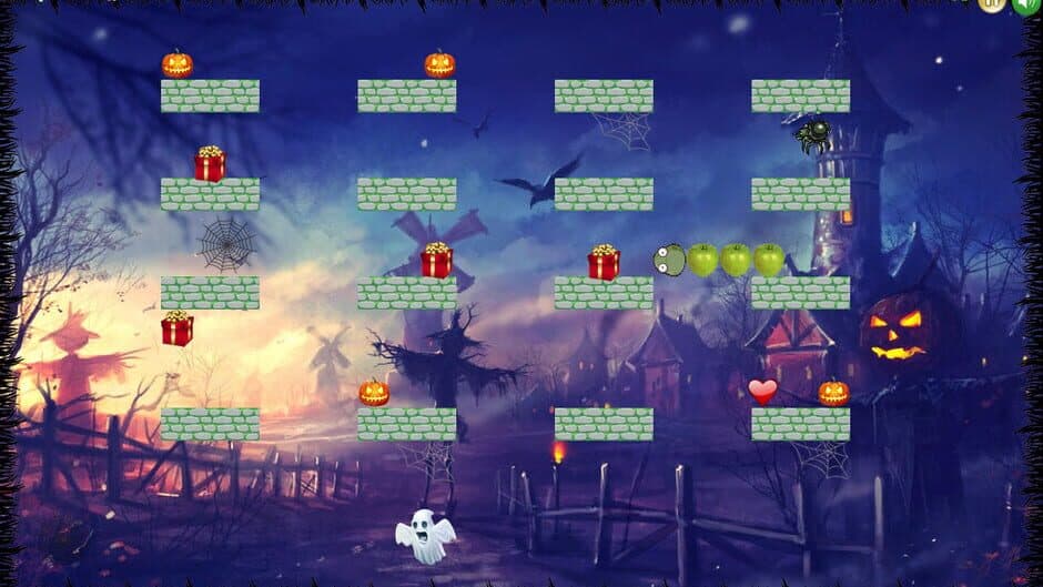 Скриншот 4 из AppleSnake: Halloween Adventures