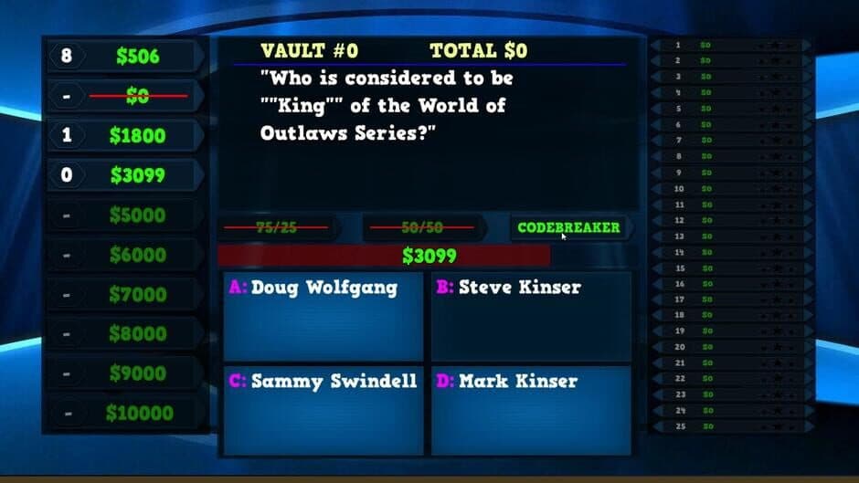 Скриншот 1 из Trivia Vault: Auto Racing Trivia