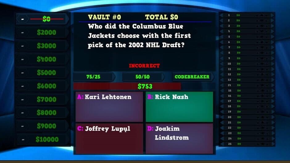 Скриншот 3 из Trivia Vault: Hockey Trivia