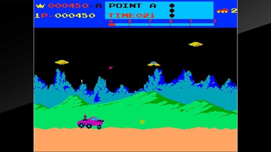 Скриншот 2 из Arcade Archives: Moon Patrol