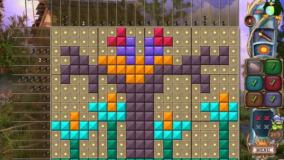 Скриншот 4 из Fantasy Mosaics 25: Wedding Ceremony