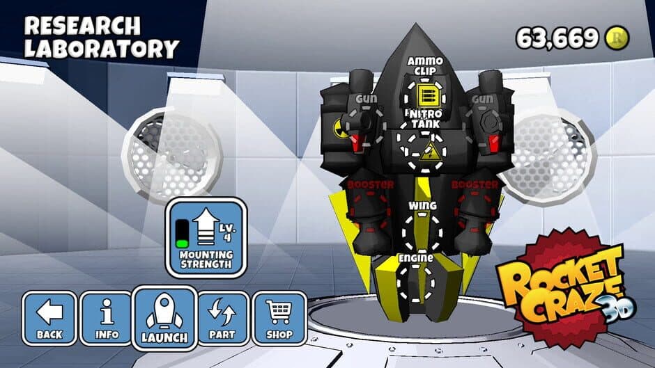 Скриншот 3 из Rocket Craze 3D