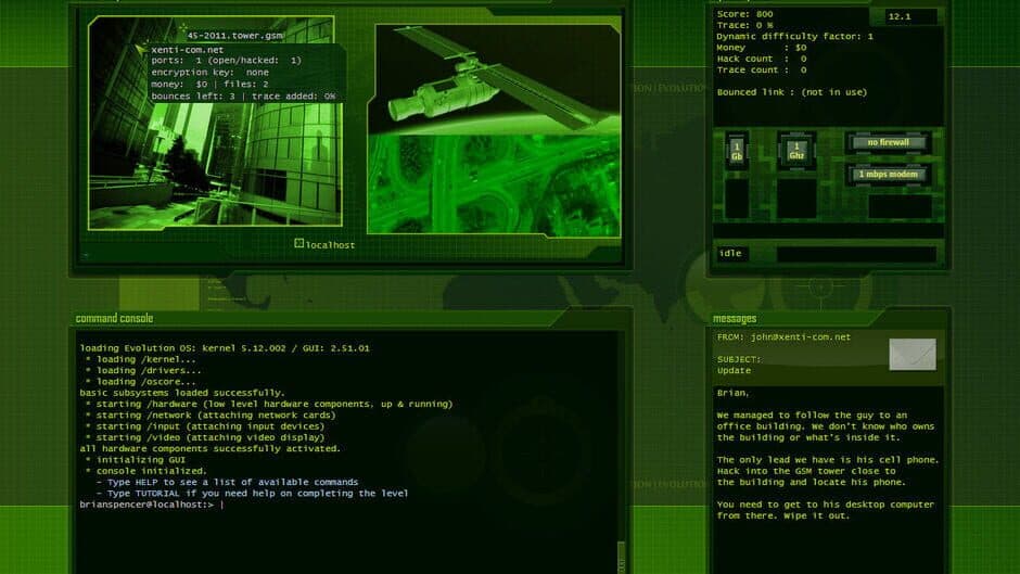 Скриншот 2 из Hacker Evolution: Untold