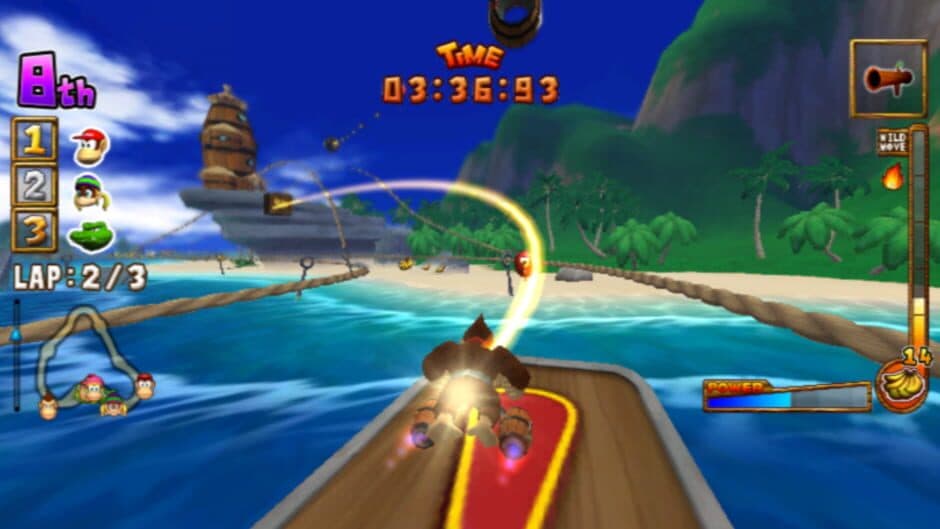 Скриншот 5 из Donkey Kong Barrel Blast